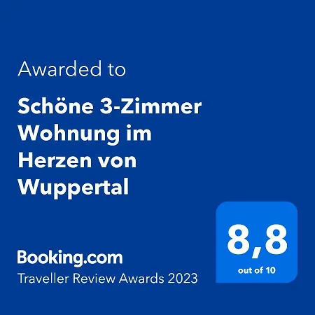 Schoene 3-zimmer Im Herzen Von Wuppertal